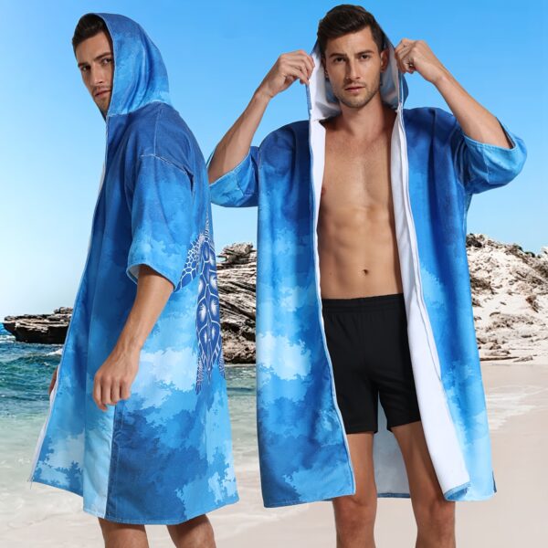 Grand poncho de surf vintage – Image 7