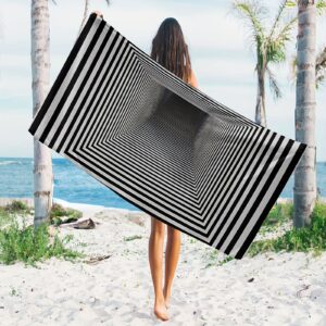 Serviette de plage géométrique
