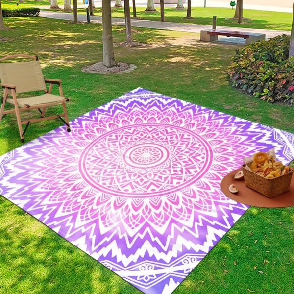 Drap de plage Bohème Mandala – Image 6