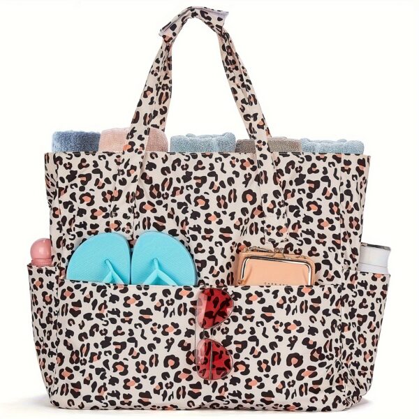 Sac fourre-tout plage & sport – Grand, élégant, compartiment étanche – Image 7