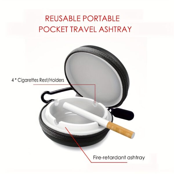 Cendrier portable en résine – Image 4