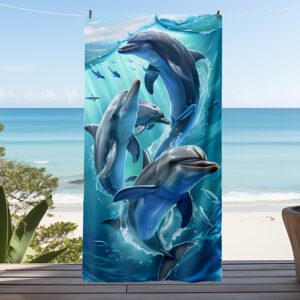 Serviette de plage Dolphin