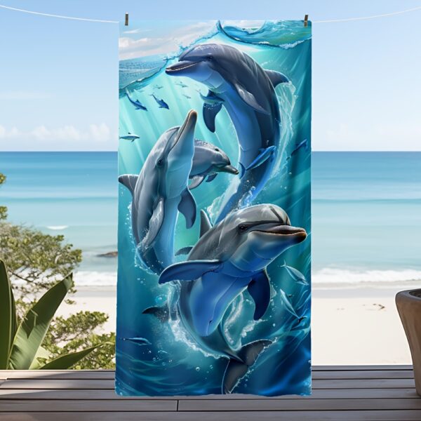 Serviette de plage Dolphin