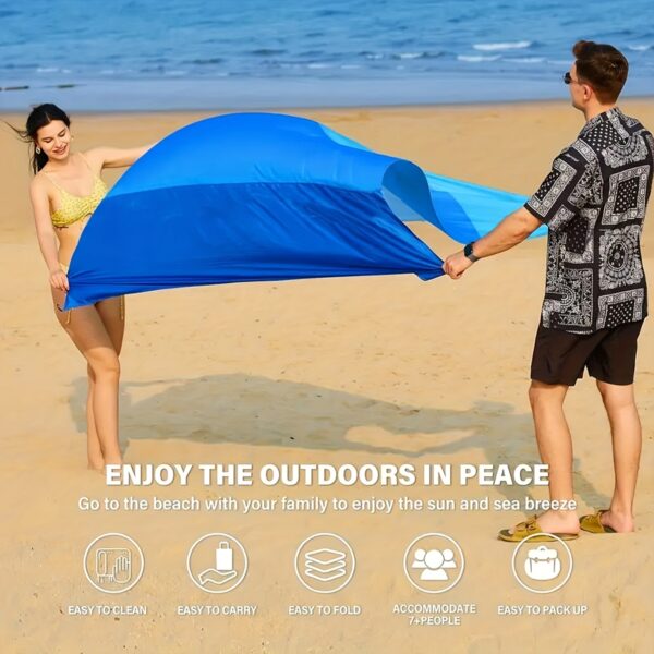 Drap de plage blue – Image 7