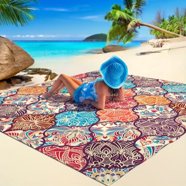 Drap de plage Floral – Image 7