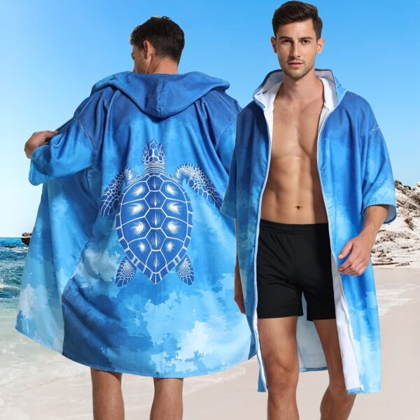 Grand poncho de surf vintage – Image 5