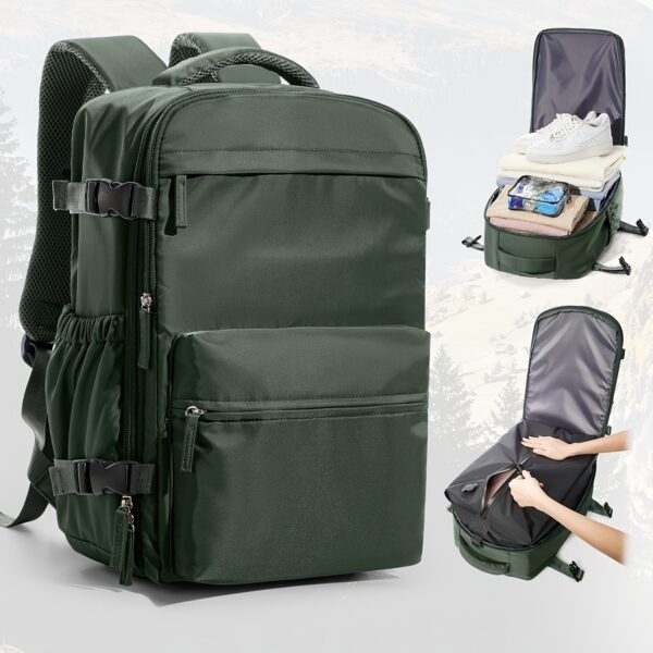 Sac à dos de compression sous vide - Approuvé pour l'avion, 40x25x20cm – Image 9