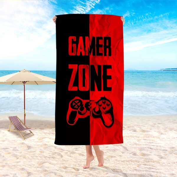 Serviette de plage Gamer Zone