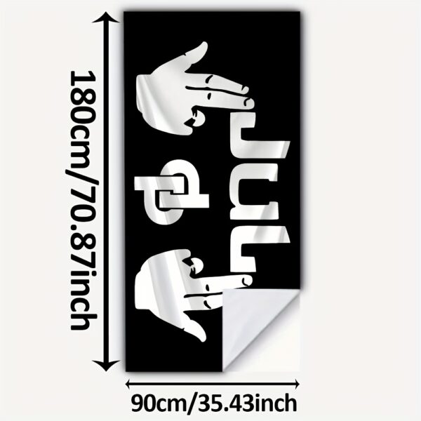 Serviette de plage Rapper JuL – Image 7