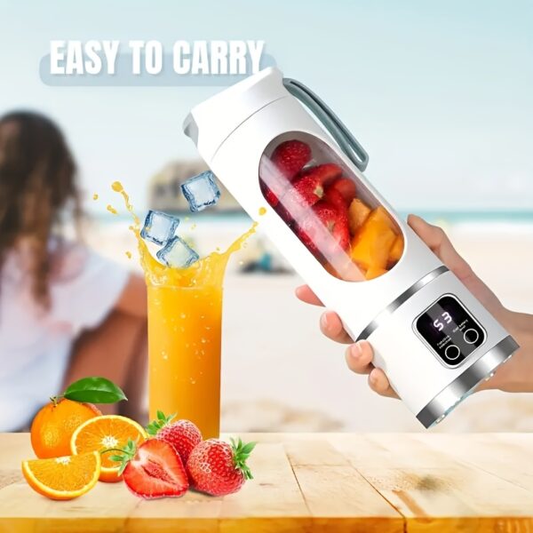 Mixeur USB 2-en-1 – Portable, rechargeable, idéal smoothies & jus frais – Image 6