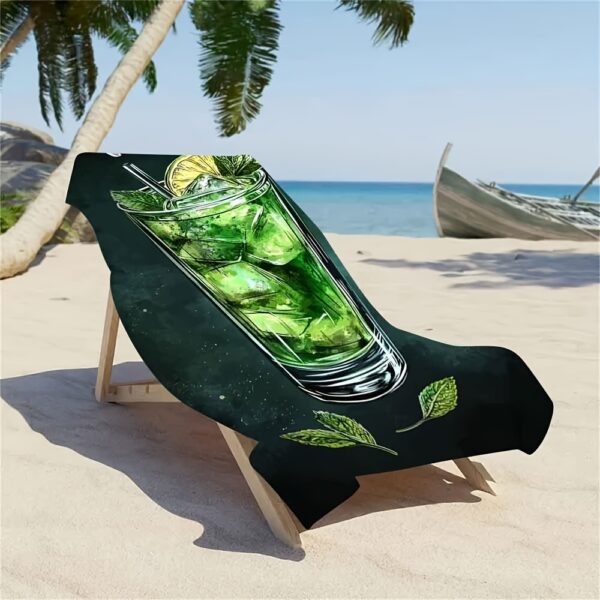 Serviette de Plage Cocktail Mojito – Image 6