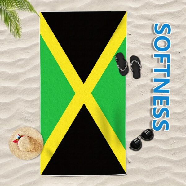Serviette de Plage Drapeau Jamaïque – Image 6