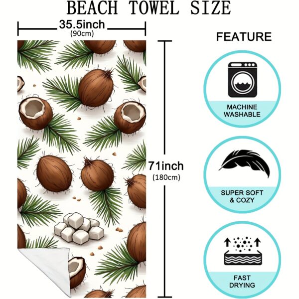 Serviette de Plage coco – Image 3