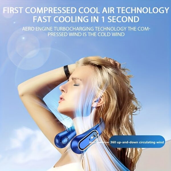 Ventilateur de cou compact et léger pour l'été – Image 10