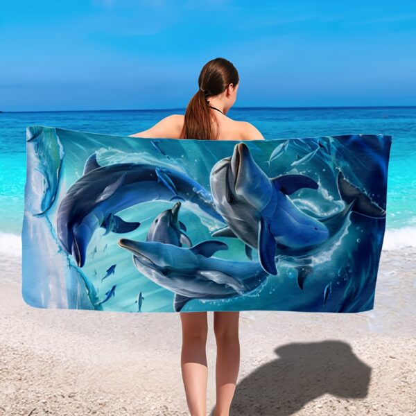 Serviette de plage Dolphin – Image 5