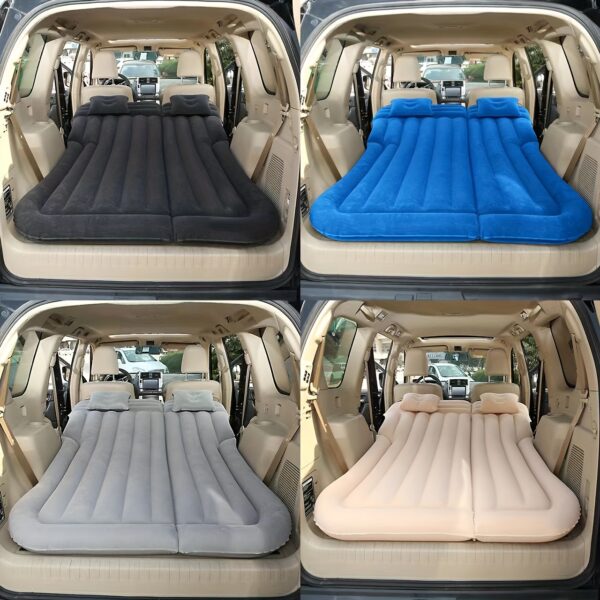 Lit Gonflable pour Coffre de Voiture, Matelas Gonflable pour Arrière du Siège – Image 2