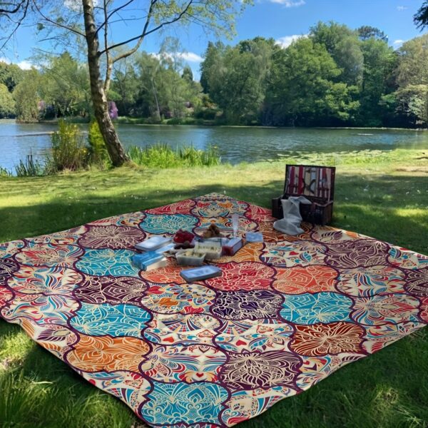 Drap de plage Floral – Image 2