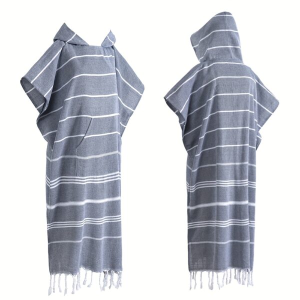 Poncho de plage rayé – Image 24