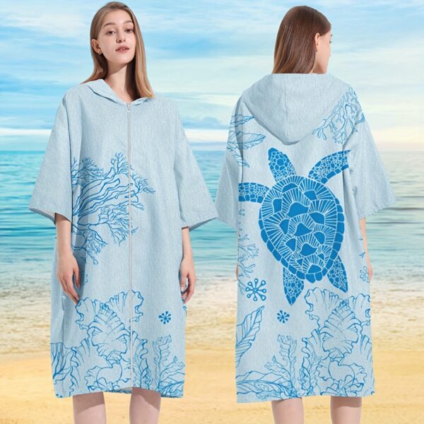 2 Ponchos de plage imprimés – Image 15