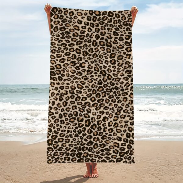 Serviette de Plage Léopard