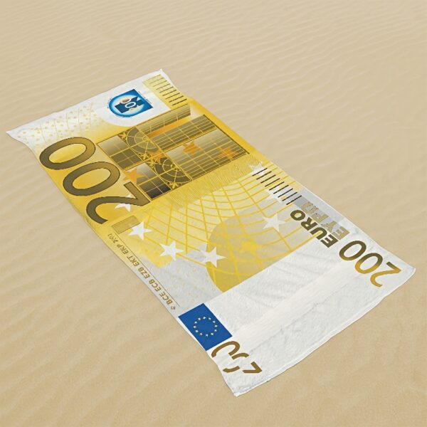 Serviette de plage à thème européen – Image 2