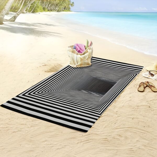 Serviette de plage géométrique – Image 5