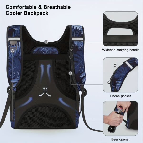 Sac à Dos Glacière Multifonction 25L Grande Capacité – Image 9