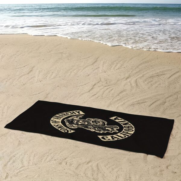 Serviette de Plage Sons of Anarchy Californie – Image 2