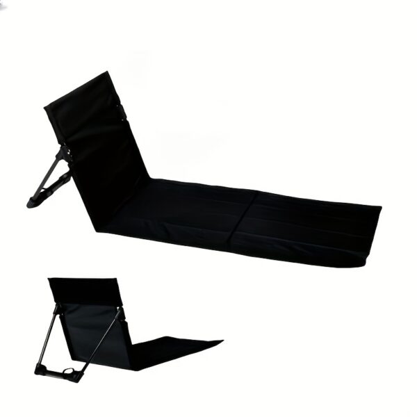 Chaise Longue Extensible Pliable avec Support en Alliage d'Aluminium – Image 7