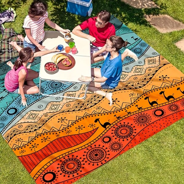 Drap de plage à motif tribal – Image 6