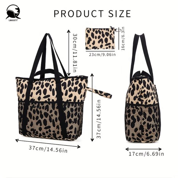 Sac de Plage Pliant Luxueux avec Grand Format – Image 3