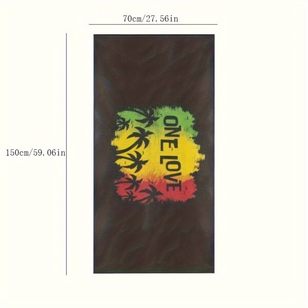 Serviette de Plage en Microfibre ONE LOVE – Image 3