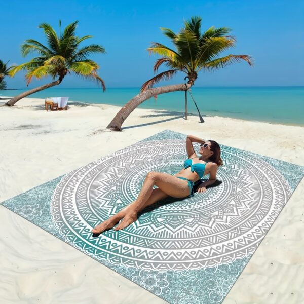 Drap de plage florale – Image 3
