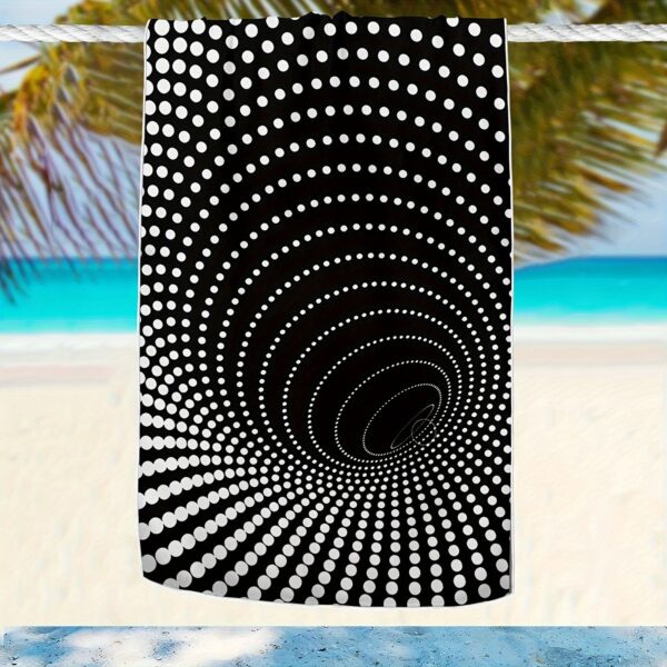 Serviette de plage Black Hole – Image 2