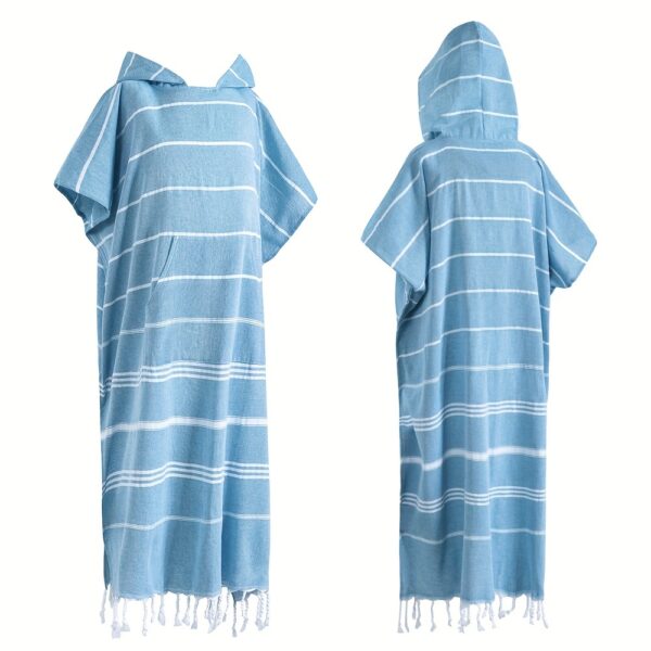 Poncho de plage rayé – Image 5