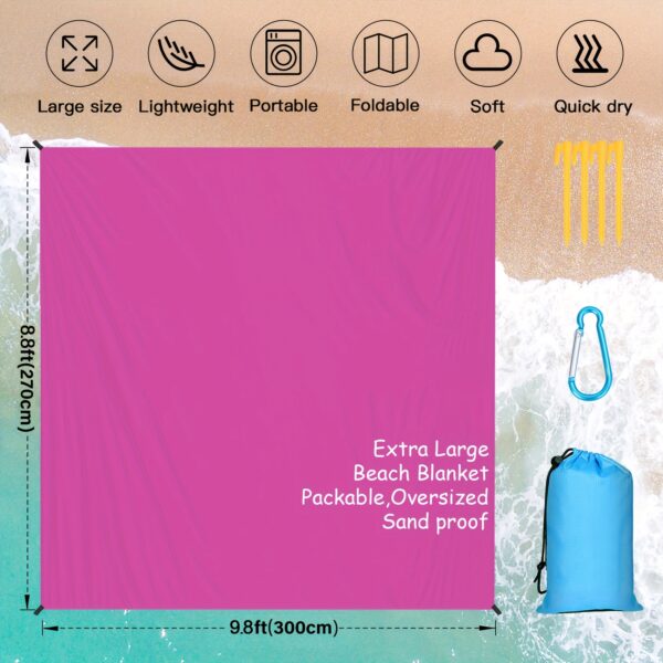 Drap de plage unie – Image 7