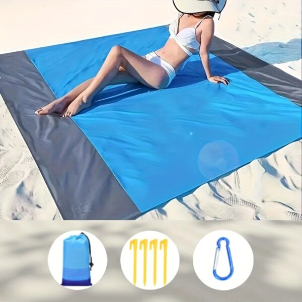 Drap de plage  200x210 cm Bicolores