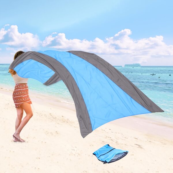 Drap de plage  200x210 cm Bicolores – Image 4