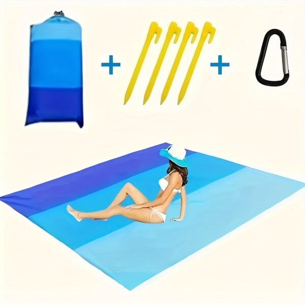 Drap de plage blue – Image 2