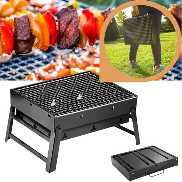 Barbecue au charbon de bois, barbecue portable, barbecue pliant – Image 3
