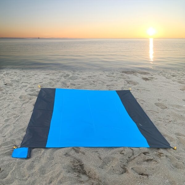 Drap de plage extra large bicolor – Image 5