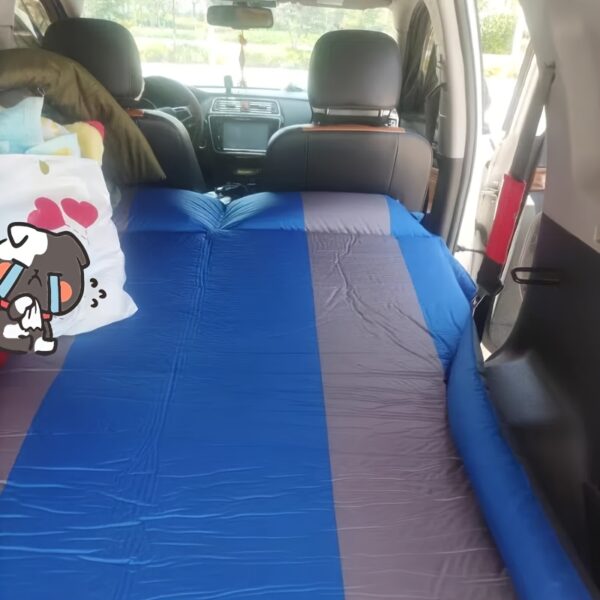 Matelas gonflable RV compact à double couleur avec housse en polyester durable – Image 8