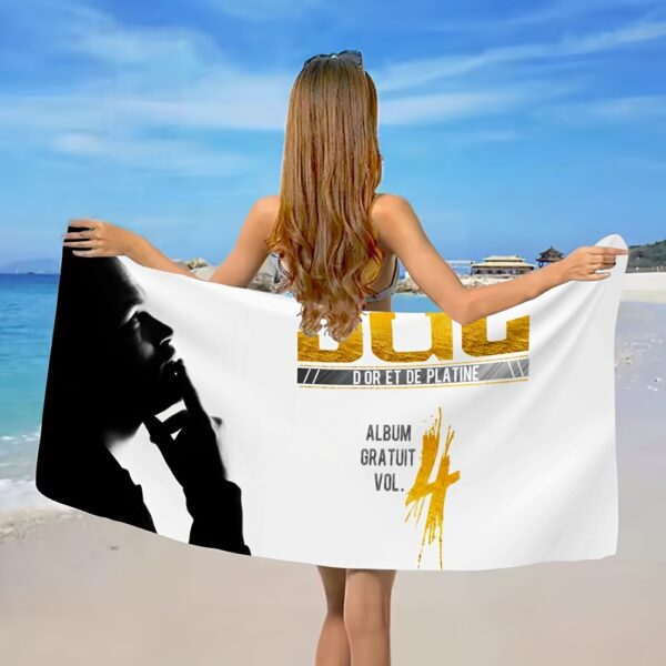 Serviette de Plage Rapper JuL "C'est Pas Des Lol" – Image 5