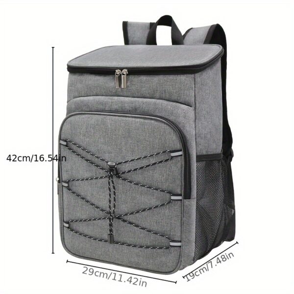 Grand sac à dos isolé de grande capacité - peut transporter 30 canettes – Image 6