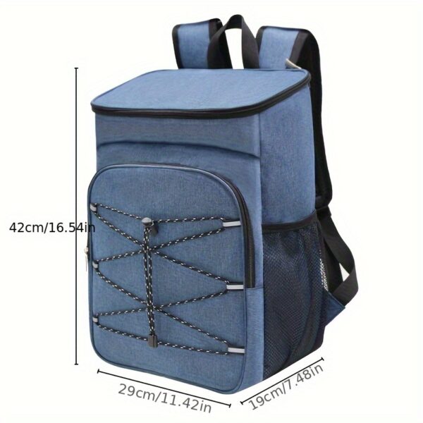 Grand sac à dos isolé de grande capacité - peut transporter 30 canettes – Image 8