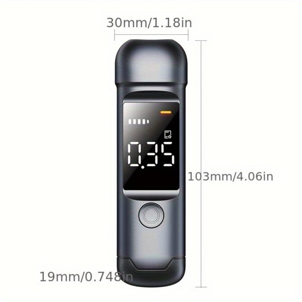 Alcootest numérique, testeur d'alcool portable avec écran LCD – Image 8