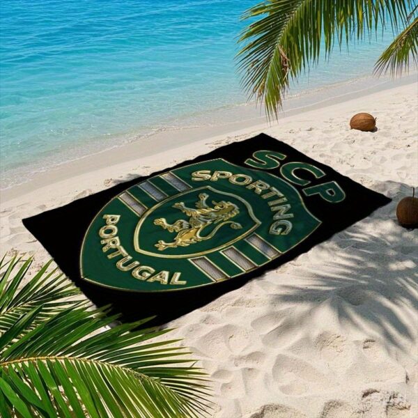 Serviette de plage Sporting Clube de Portugal – Image 7