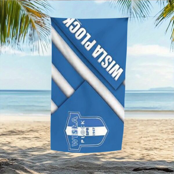 Serviette de Plage Football Club Plock Varsovie – Image 3