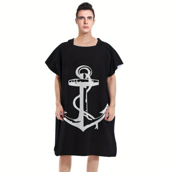 Poncho de plage ancre – Image 5