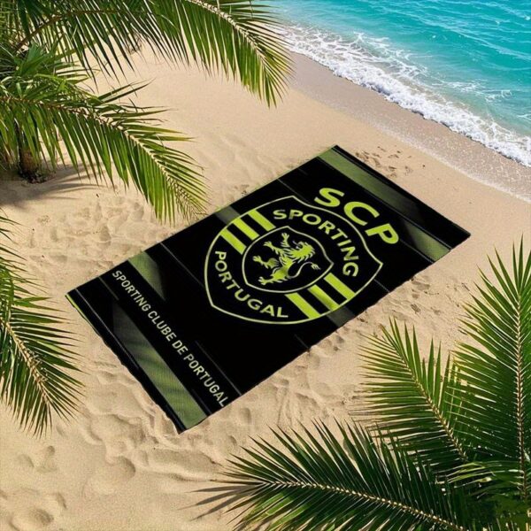Serviette de plage Sporting Clube de Portugal – Image 4